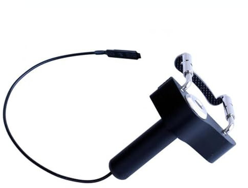 rockible Kontaktmikrofon-Piezo-Tonabnehmer mit, Violin-Tonabnehmer, tragbar für Mandoline (schwarz)