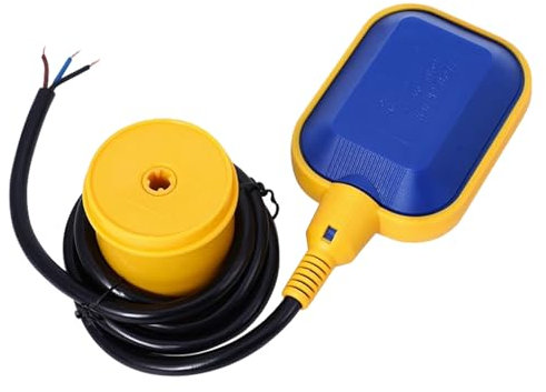 Interrupteur à Flotteur, Contrôle Automatique de Niveau d'eau, Flotteur Interrupteur pour Pompe Immergée, Contrôleur de Niveau d'eau Liquide, Interrupteur Flotteur pour Pompe, avec Câble de 3 Mètres