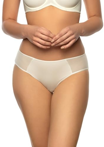 VIANIA! Slip Sally 201184 klassisch in Basic Passform Basic Farbe Cream, Größe:40