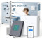 ANNTLENT Amplificateur de Signal Cellulaire - Bande 20/8/1 Répéteur GSM Amplificateur 4G 3G LTE Pour La Maison Bureau Répéteur Signal Cellulaire Tous Les Opérateurs Couverture Jusqu'à
