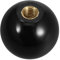 Holibanna Ball Knob for Joystick Gear Shift Threaded Handle Comfortable Grip Plastic Copper Construction Replacement Controller Accessory for Arcade Machines