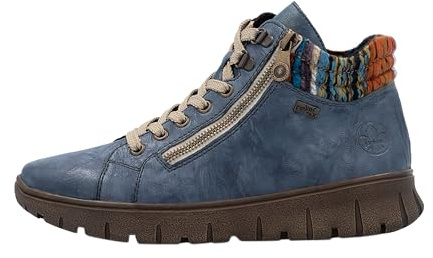 Rieker N1305-14 Denim blue Womens Hi Tops
