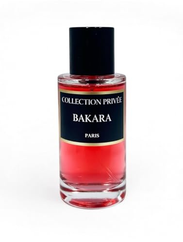 Parfum Bakara Collection Privée 50 ml – Eau de Parfum Intense Unisexe | Parfum Oriental Ambré Safran Jasmin Ambre Gris | Longue Tenue