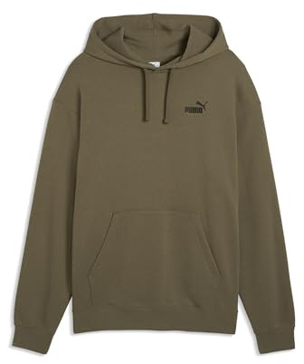 PUMA Herren Essentials Relaxed No.1 Logo Hoodie M, Loden Green