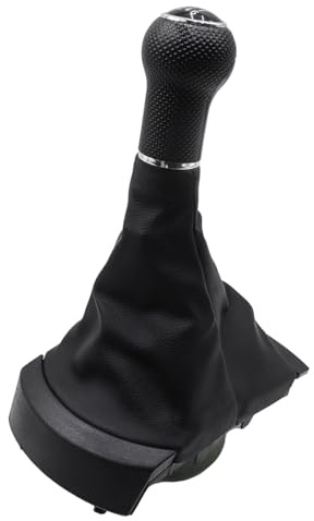 Ticha Pomo de palanca de cambios de 6 velocidades, compatible con Ibiza 2002-2010