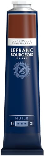 Lefranc Bourgeois Huile Fine 40ml Ocre Rouge