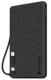 Mophie 'Powerstation Plus Mini' Powerbank mit 4000 mAh, Schwarz