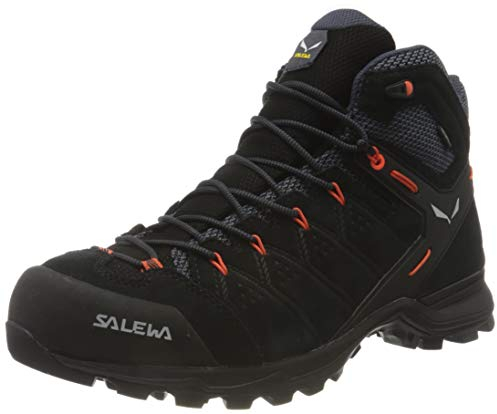 Salewa Alp Mate Mid Scarponi da Trekking da Uomo, Nero, 8