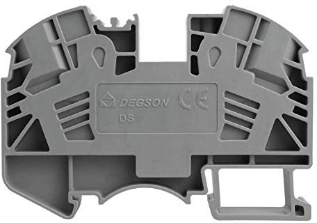 Reihenklemmen 16mm2 1P Push-in grau Durchgangsklemme DGN 3848