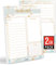 blaash® 2er Set To Do Block DIN A5 | 50 Seiten Tagesplaner mit Listen für Aufgaben, Notizen und Ideen | Optimale Organisation und Motivation im Alltag | ToDo Liste Block | Notizblock To Do