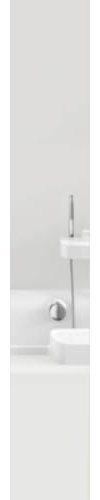 Grund Duschvorhang Anti-Schimmel, Wasserdicht Vorhang an Badewanne, 100% Textile, IMPRESSA, Duschvorhang 40x200 cm, Grau