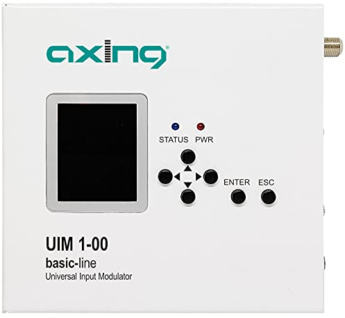 Axing UIM 1-00 Universal Input Modulator DVB-C DVB-T mit Eingang HDMI IPTV USB