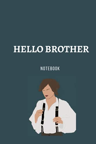 Hello Brother Notebook | TVD Damon's line | 6x9 120p
