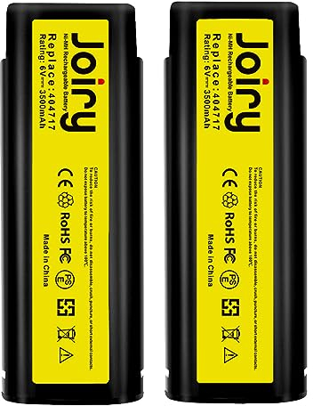 2X Joiry 6V 3.5Ah Ni-MH Replacement Batterie pour Paslode Paslode 404717 B20544E BCPAS-404717 BCPAS-404717SH 404400 900400 900420 900600 901000 902000 B20720 CF-325 IM250A Paslode IM300