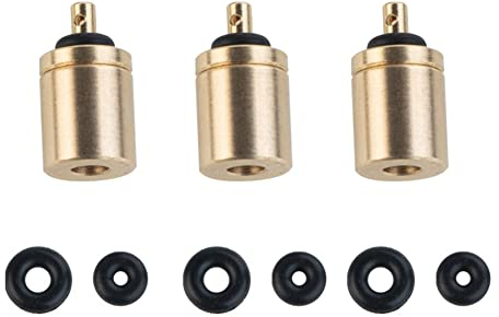 3 Stück Gas Nachfülladapter,Picknick Nachfülladapter Camping Herd Metall Gas Refill Adapter Outdoor Camping Wandern Camping Zylinder Butan Kanister Pneumatische Tank Aufblasen Brenner Zubehör Ventil