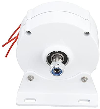 Permanentmagnet, 3-phasig 200 W 24 V Haushalts-Permanentmagnetmotor Upgrade Getriebelose Starker Kühlkörpergenerator für Vertikale Horizontale Windkraftanlagen (48V)