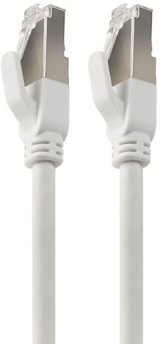 APM Câble Ethernet Cat 8, 3M, RJ45 Réseau 40Gbps 2000MHz, Blindé S/FTP, Cordon Internet Ultra Haut Débit, Compatible avec PC Modem Routeur TV Box Xbox Switch PS5 PS4 Gaming, 560371