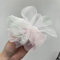 KEOU Organza Simulated Flower 3D Lace Flower Head Home Background Wall Clothing Shoes Hats Dress Decoration Cake Accessories Chiffon-16,5pcs