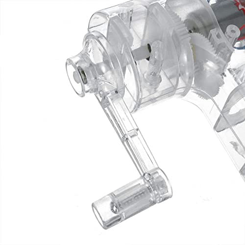 Klar Handkurbel Handkurbel Generator Modell Elektronisch Mechanisch Kraft Physik Experiment Schüler Labor Experiment Ausstattung Hand Wissenschaft Experiment Chemie Physikalische Naturwissenschaften