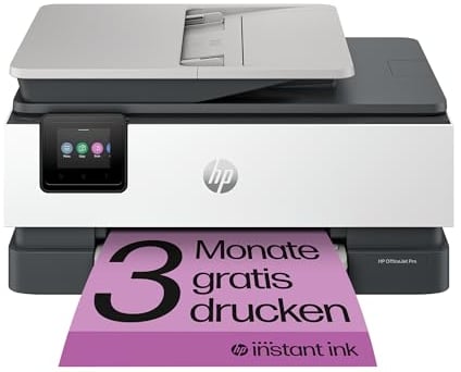 HP Inc. Officejet Pro 8122e All-in-One Tinte mehrfarbig weiß/schwarz