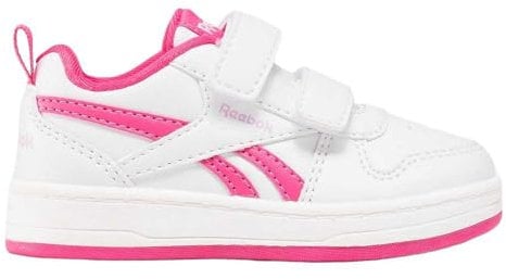 Reebok Garçon Fille Royal Prime 2.0 Alt Sneaker, White/BOLDPINK, 21.5 EU