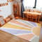 Carpetsale24 Kinderteppich Sonnen Muster Jungen und Mädchen Babyzimmer Teppich Kinderzimmer Bunt Teppich, Maße:140 x 200 cm, Farbe:Multi