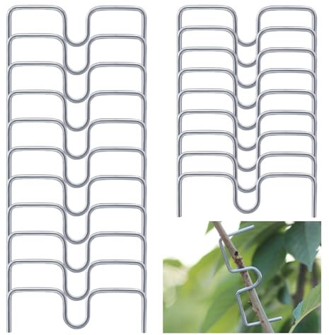 20 Stück Astspreizer M13cm Pflanzenstützen Astspreizer für Obstbäume Aststütze für Obstbäume Aststütze Astklammern für Obstbäume Astklammer Aststütze Nivellieren von Ästen Kirschbaum Apfelbaum