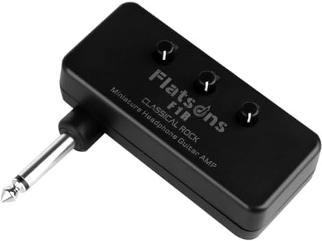 Vaguelly Portable Mini Speaker for Bass Guitar Electric Guitar Amplifier Headphone Amp Compact for Boys and Girls and Amp for Practice and Performances