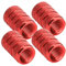 Tire Valve Caps, Dustproof Valve Covers, Wheel Air Caps Cover, Sturdy Aluminum Alloy Valve Dust Caps, Black Alloy Tyre Valve Caps, Easy to Use, Portable for Trucks Cars