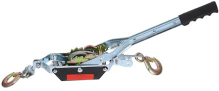 Mikikit Seilzugratsche -power-puller Kabelabzieher Manuelles -ratschenwerkzeug Seilabzieher Zum Fällen Von Bäumen Drahtspanner Mit Doppelhakensystem