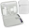 Dadanism 13 Pollici Tablet Custodia Borsa Portatile per iPad Pro 13 M4 2024, iPad Air 13 2024, iPad Pro 12,9 6a/5a/4a/3a Gen, Galaxy Tab S10+ Plus/S9 FE+/S9+ Plus 12,4, Tab P12 12,7,Grigio Bianco
