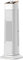 TERMOVENTILATORE CERAMICO A TORRETTA OSCLINNATE ZEPHIR TW4000C 1000/2000W BIANCO (Ricondizionato)