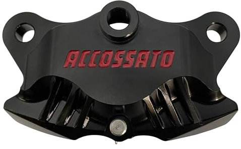Pinza Freno Assiale Posteriore Accossato Lavorata CNC compatibile con DUCATI PANIGALE 1299 S ABS dal 2015 al 2017 (CC 1299) Pastiglie Freno Incluse