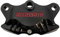 Pinza Freno Assiale Posteriore Accossato Lavorata CNC compatibile con DUCATI PANIGALE 1299 S ABS dal 2015 al 2017 (CC 1299) Pastiglie Freno Incluse