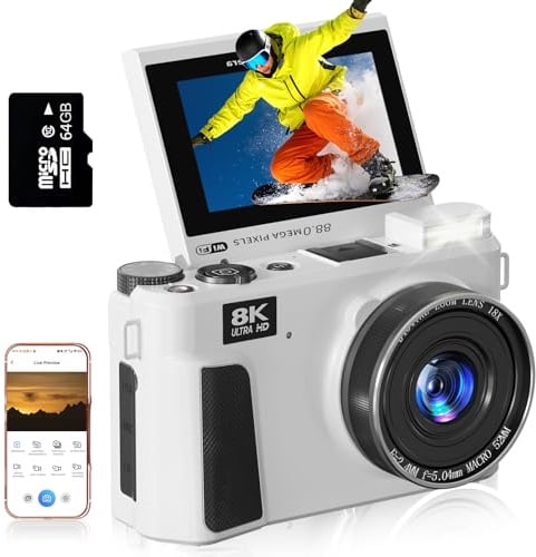 Appareil photo numérique 8K pour la photographie