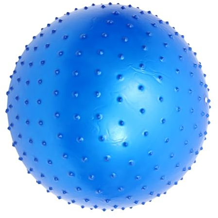 LALADEFIEE Massageball Yoga Fitnessball Mit 55cm Noppen Massage Für Schwangere Sensorisches Training Und Muskelentspannung
