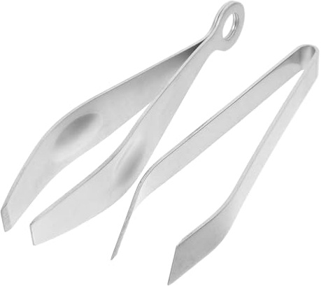 Alipis 2pcs Fish Bone Tweezer for Kitchen Goose Hair and Pigs Hair Remover Pincer Puller for Cooking