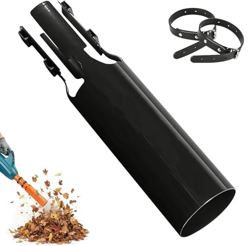 Laubbläser Aufsatz, Luftverstärker für Laubbläser, Verdoppelt Die Luftstrom-Booster-Düse, Laubbläsers Zubehör, Tragbares Luftgebläse für Schnee, Schmutz, Jedes Wetter, Garten, Dach, Rasen (B)