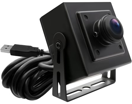 1080P Fisheye USB Kamera, Weitwinkel 180 Grad, Hoher Bildfrequenz Webcam | 100fps/60fps/30fps, Kamera für Maschinelles Sehen, Lasergravur, Webcam Plug & Play für Windows/Mac/Linux/Android