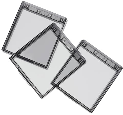 KICHOUSE Light Cover Safety Shield 3Pcs Waterproof Wall Protector Plate for Bathroom Switches