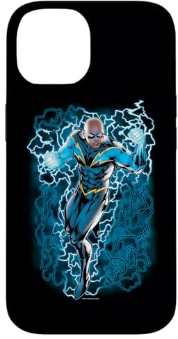 Justice League Black Lightning Bolts Case for iPhone 14