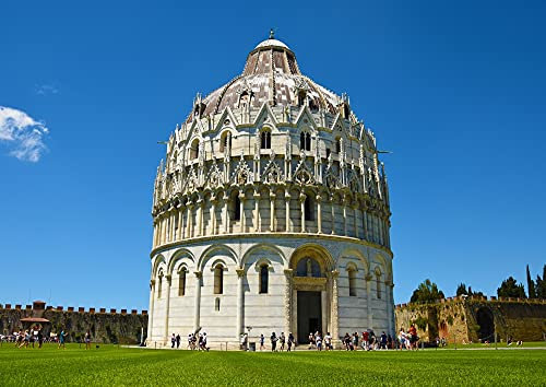 HANSEPUZZLE 41719 - Pisa Puzzle 260 Teile | Orte Puzzle mit hochwertiger Puzzle Aufbewahrung: Kartonbox und wiederverschließbarem Beutel | Puzzle-Maße: 41 x 28,7 cm