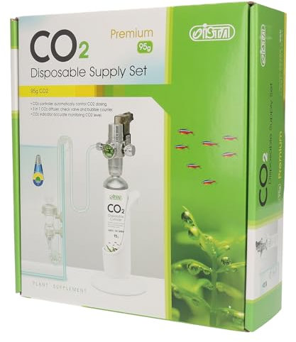 Premium CO2 95g Complément alimentaire jetable pour plantes d'aquariums plantés