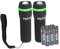HyCell Mini LED Taschenlampe Zoombar und Fokussierbar inkl. AAA Batterien - Handliche LED Leuchte mit stufenloser Fokussierung - Handlampe ideal für Camping Werkstatt Handtasche Garten Kinder Outdoor