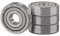 XiKe 4 Stück 6201ZZ Kugellager Abgedichtet 12x32x10mm Chromstahl und Vorgeschmiert, 6201-2Z Rillenkugellager mit Metall-Doppeldichtungen.