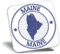 Destination Vinyl ltd Fridge Magnet - Maine America US State Travel 5025