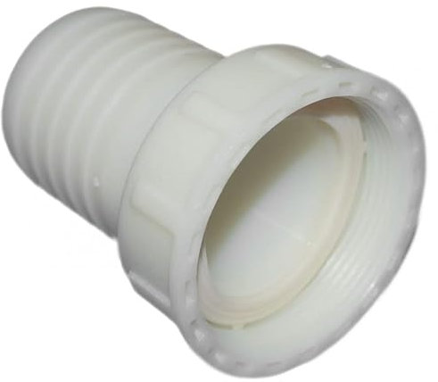 Raccord cannelé polyamide écrou libre femelle 50 x 60 pour tuyau 50 mm