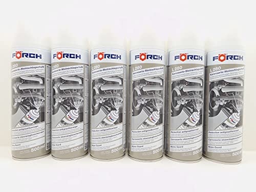 Förch Karosserie STEINSCHLAG UBS STEINSCHLAGSCHUTZ L260 UNTERBODENSCHUTZ SCHWARZ 500ml (6)