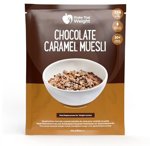 Chocolate Caramel Muesli Diet Meal Replacement - Shake That Weight