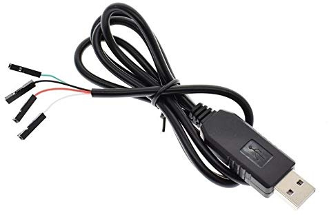 TECNOULAB 1 uds. Módulo de Cable USB PL2303 de 4 Pines a UART TTL Cable Serial RS232 de 4 Pines PL2303HX